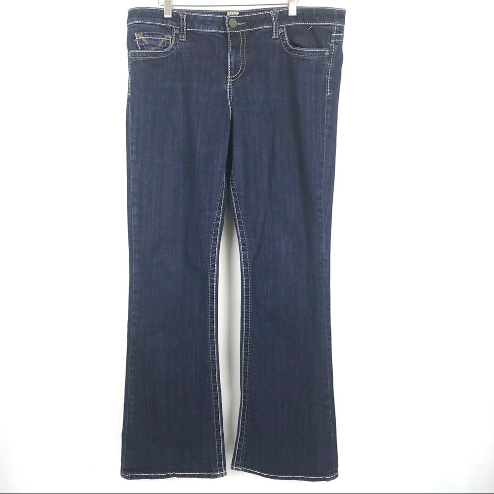 Kut From The Kloth Farrah Baby Bootcut Jeans Sz 14